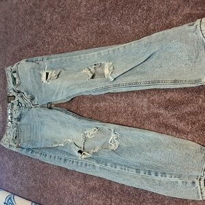 Distressed jeans  (juniors) Size 0